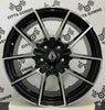 Set 4 Cerchi in lega NEVE per RENAULT AUSTRAL ESPACE ZOE KADJAR MEGANE