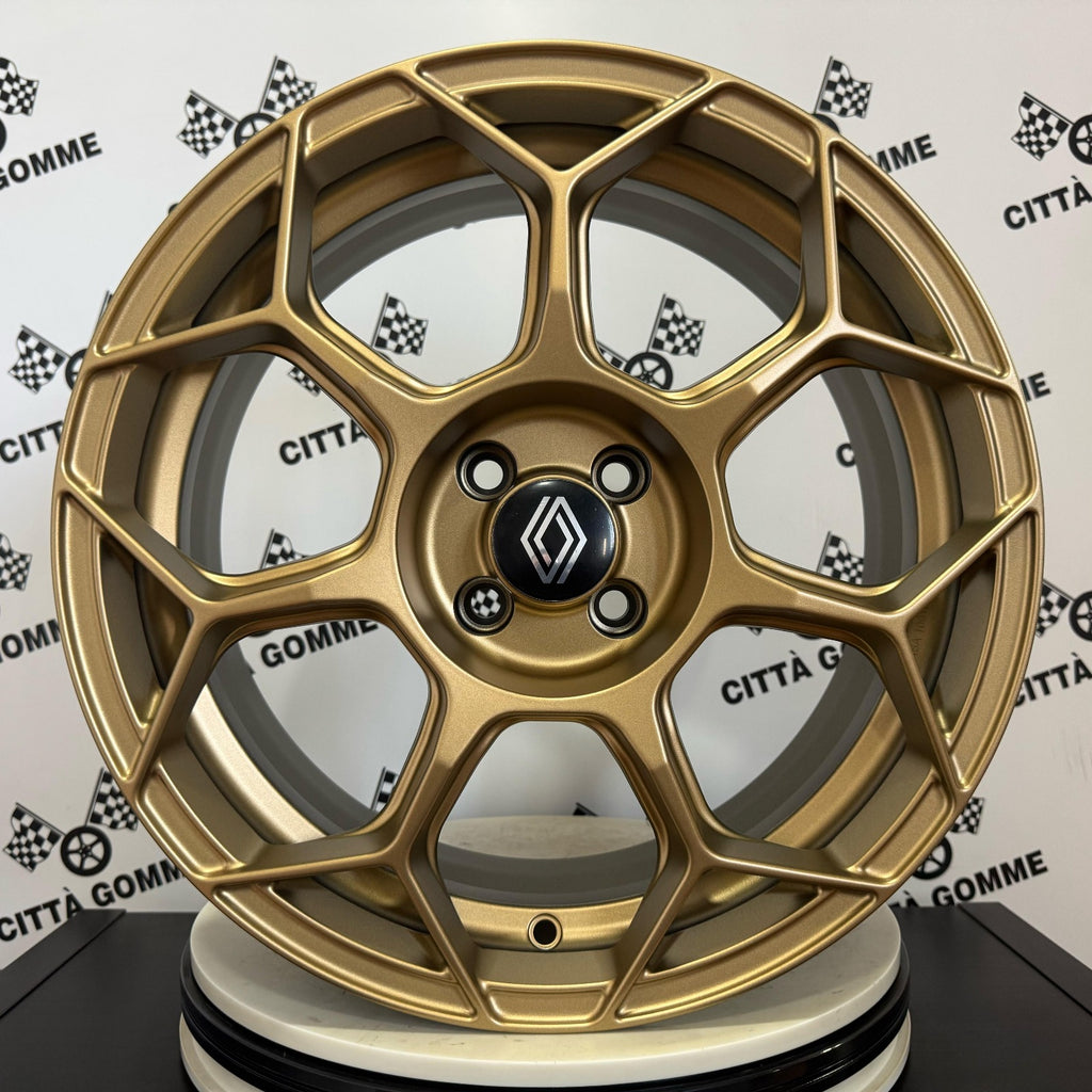 Set da 4 Cerchi in lega RACEWAY per RENAULT CLIO GRAND MODUS MEGANE MODUS SCENIC TWINGO