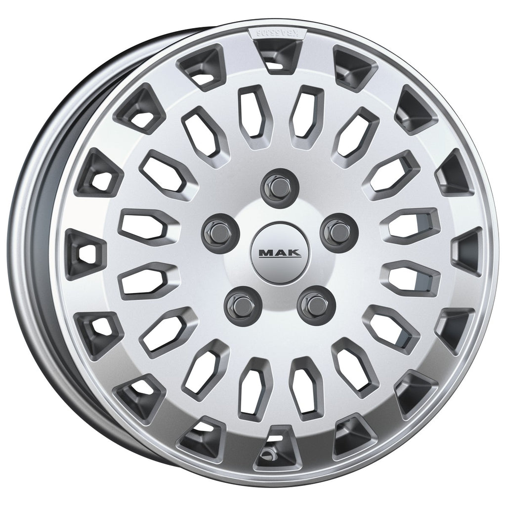 Set da 4 Cerchi in lega OVERLAND per PEUGEOT BOXER LIGHT 5X118