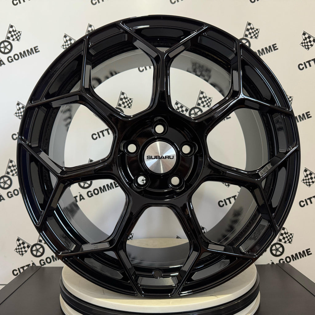Set 4 Cerchi in lega Raceway per Subaru Impreza Legacy Outback Forester BRZ Trezia XV