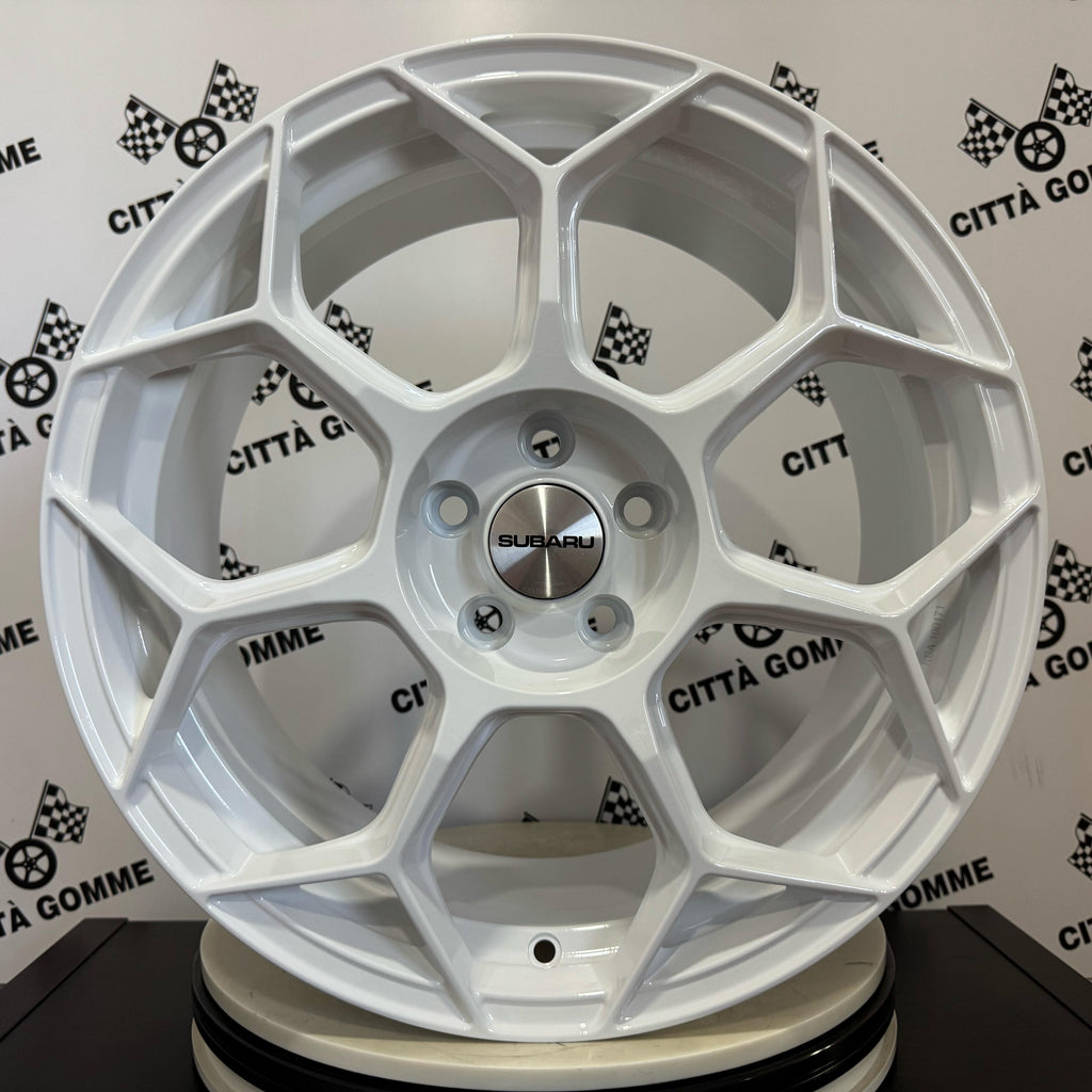 Set 4 Cerchi in lega Raceway per Subaru Impreza Legacy Outback Forester BRZ Trezia XV