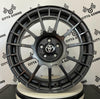 Set 4 Cerchi in lega NTT per TOYOTA AURIS AVENSIS C-HR CAMRY COROLLA RAV 4 YARIS