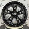 Set 4 Cerchi in lega Cartesio per TOYOTA Avensis GT86 GR86 Prius Verso-s Yaris