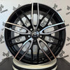 Set da 4 Cerchi in lega Msw72 per Toyota Auris Avensis C-hr Corolla Prius Rav4 Verso Camry Mirai