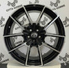 Set 4 Cerchi in lega NEVE per TOYOTA GR86 GT86 YARIS PRIUS AVENSIS