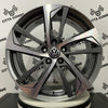 Set da 4 Cerchi in lega KATANA per VOLKSWAGEN GOLF 5 6 7 8 TIGUAN T-ROC