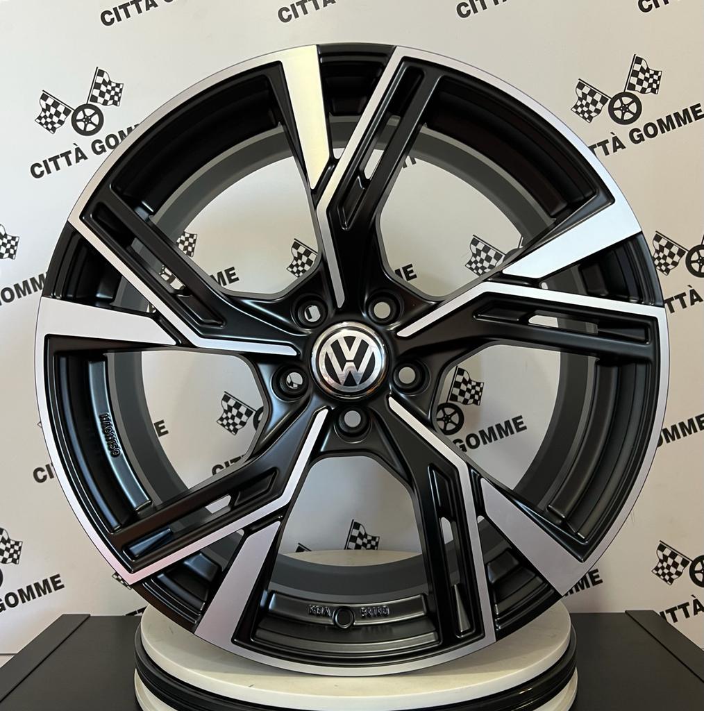 Set 4 Cerchi in lega Python per Volkswagen Golf 5 6 7 Tiguan T-ROC Pas ...