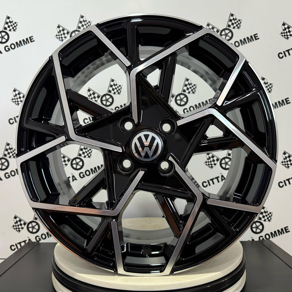 Set 4 Cerchi in lega Cartesio per Volkswagen UP Lupo Vento Golf III