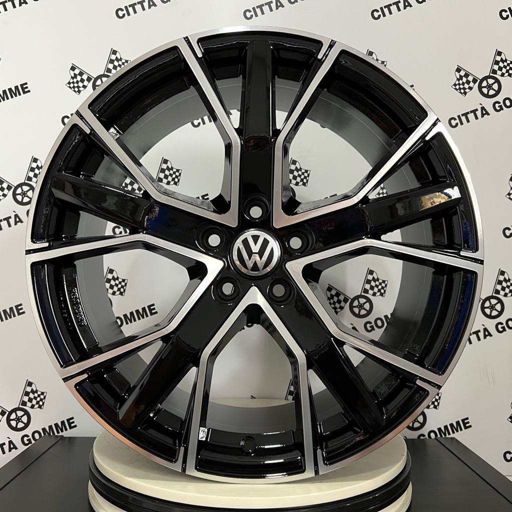 Set 4 Cerchi in lega Gunner per Volkswagen Golf 5 6 7 8 T-Roc Tiguan Eos Touran Caddy Jetta Beetle Sharan ID3 ID4 ID6