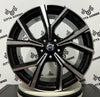 Set 4 Cerchi in lega Mentor per Volvo c30 s60 v40 v50 v60 v70 xc60 xc70