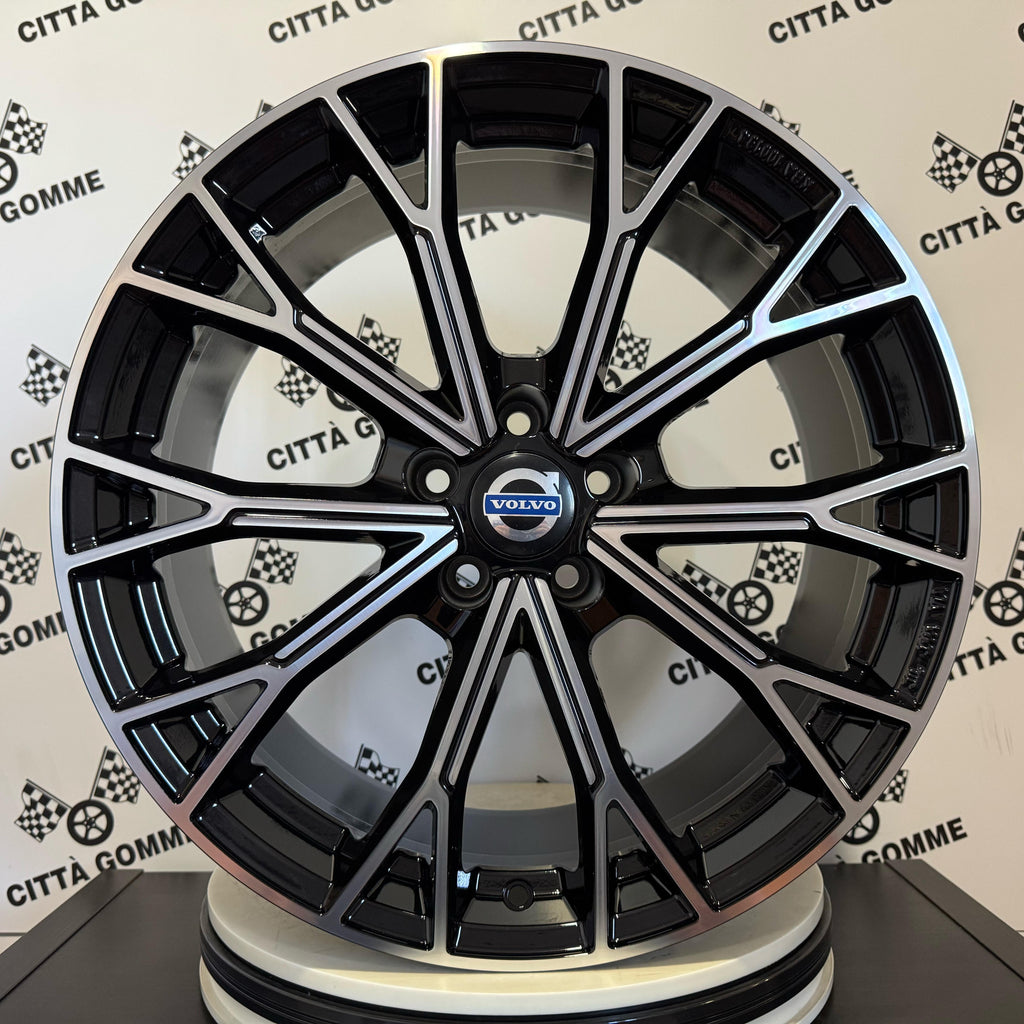 SET 4 Cerchi in lega ASPHALT per VOLVO C30 C40 C70 EC40 EX30 EX40 S40 S60 S80 S90 V40 V50 V60 V70 V90 XC40 XC60 XC70 XC90