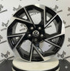 Set 4 Cerchi in lega DEZENT AP per VOLKSWAGEN POLO FOX TAIGO T-CROSS