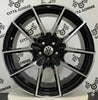 Set 4 Cerchi in lega NEVE per VOLKSWAGEN POLO GOLF 4 T-CROSS TAIGO