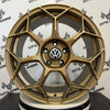 Set 4 Cerchi in lega Raceway per Volkswagen Golf T-Roc Tiguan Passat Scirocco Eos Touran Caddy Jetta Beetle Sharan ID3 ID4 ID6