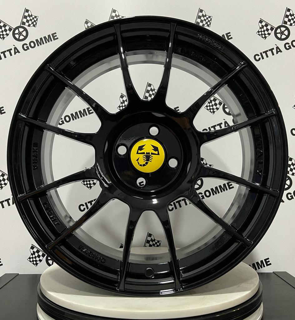 Set da 4 Cerchi in lega Scorpion per Grande Punto Abarth e Punto Evo Abarth SS esseesse