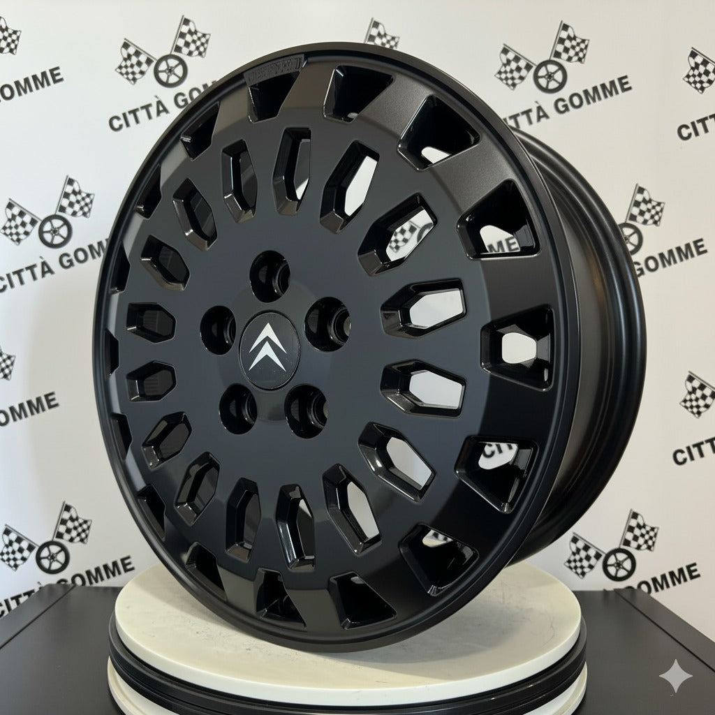 Set da 4 Cerchi in lega OVERLAND per CITROEN BERLINGO C4 PICASSO SPACETOURER C5 AIRCROSS DS5 DS7 DS9 JUMPY