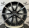 Set 4 Cerchi in lega Ninja per HONDA ACCORD CIVIC CR-V CR-Z FR-V HR-V ZR-V