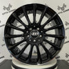 Set da 4 Cerchi in lega Msw30 per Hyundai iX20 iX35 i30 i40 Kona Ioniq Tucson Nexo Santa Fe Trajet Sonata