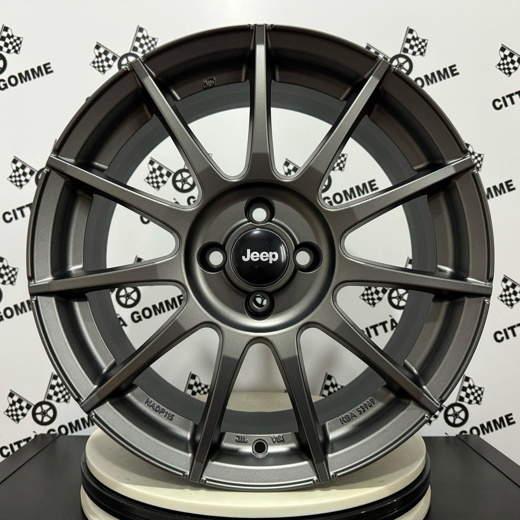 Set da 4 Cerchi in lega MSW85 per Jeep Avenger