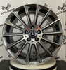 KIT 4 Cerchi in Lega NINJA BD da 19 Pneumatici 235/50R19 TPMS PER MERCEDES GLB