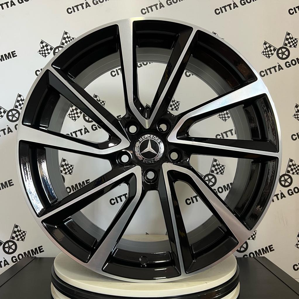 Set da 4 Cerchi in lega AC518 per Mercedes Classe A B C E CLA GLA GLB VITO GLK GLE GLC