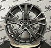 Set 4 Cerchi in lega Gunner per Mercedes Classe A B C E CLA GLA GLB VITO GLK GLE GLC