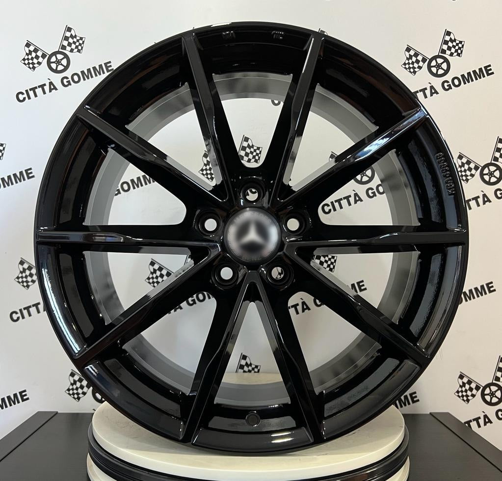 Set 4 Cerchi in lega NINJA per Mercedes Classe A B C E CLA GLA GLB VITO GLK GLE GLC
