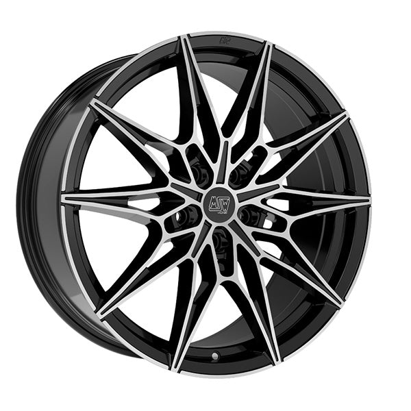 KIT 4 Cerchi in Lega MSW75 BD da 19 DOPPIA MISURA con Pneumatici 225/40R19 E 255/35R19 GOODRIDE Y + TPMS PER BMW SERIE 3 DAL 2019