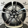 Set da 4 Cerchi in lega Astral per Nissan Juke Quashqai x-Trail Pulsar Leaf e-NV200