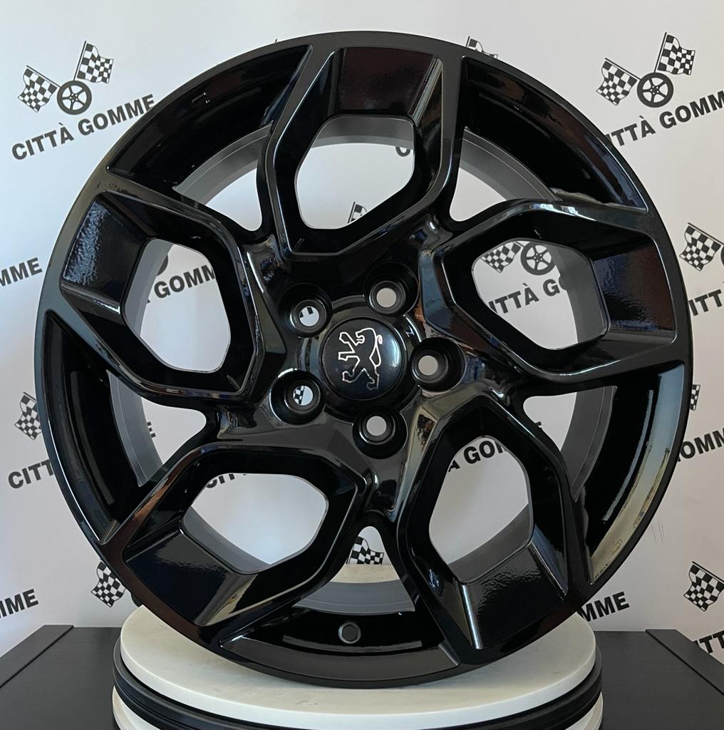 Set da 4 Cerchi in lega EXPRESS per PEUGEOT EXPERT RIFTER TRAVELLER PARTNER 3008 308 407 5008 508