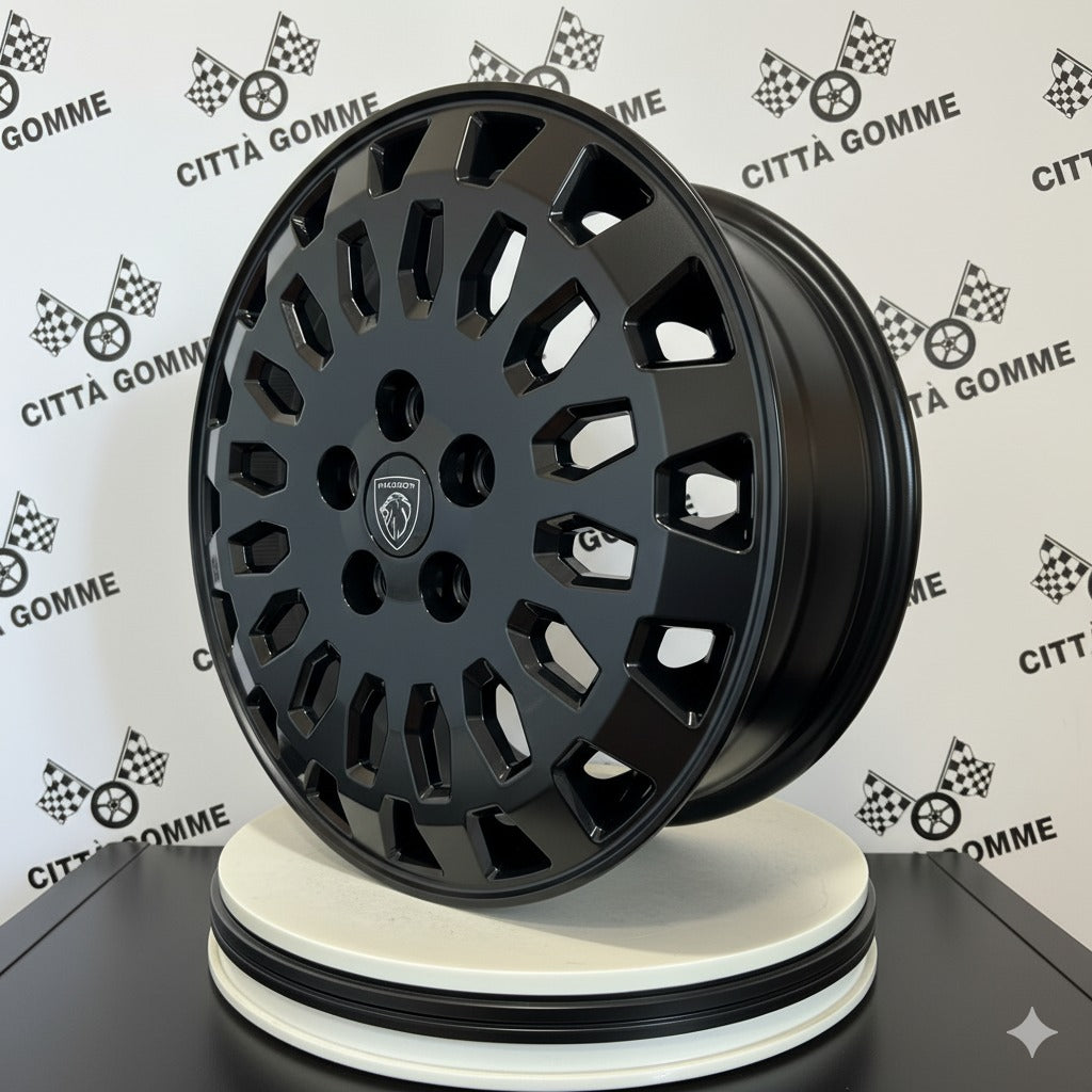 Set da 4 Cerchi in lega OVERLAND per PEUGEOT BOXER CAMPER HEAVY 5X130