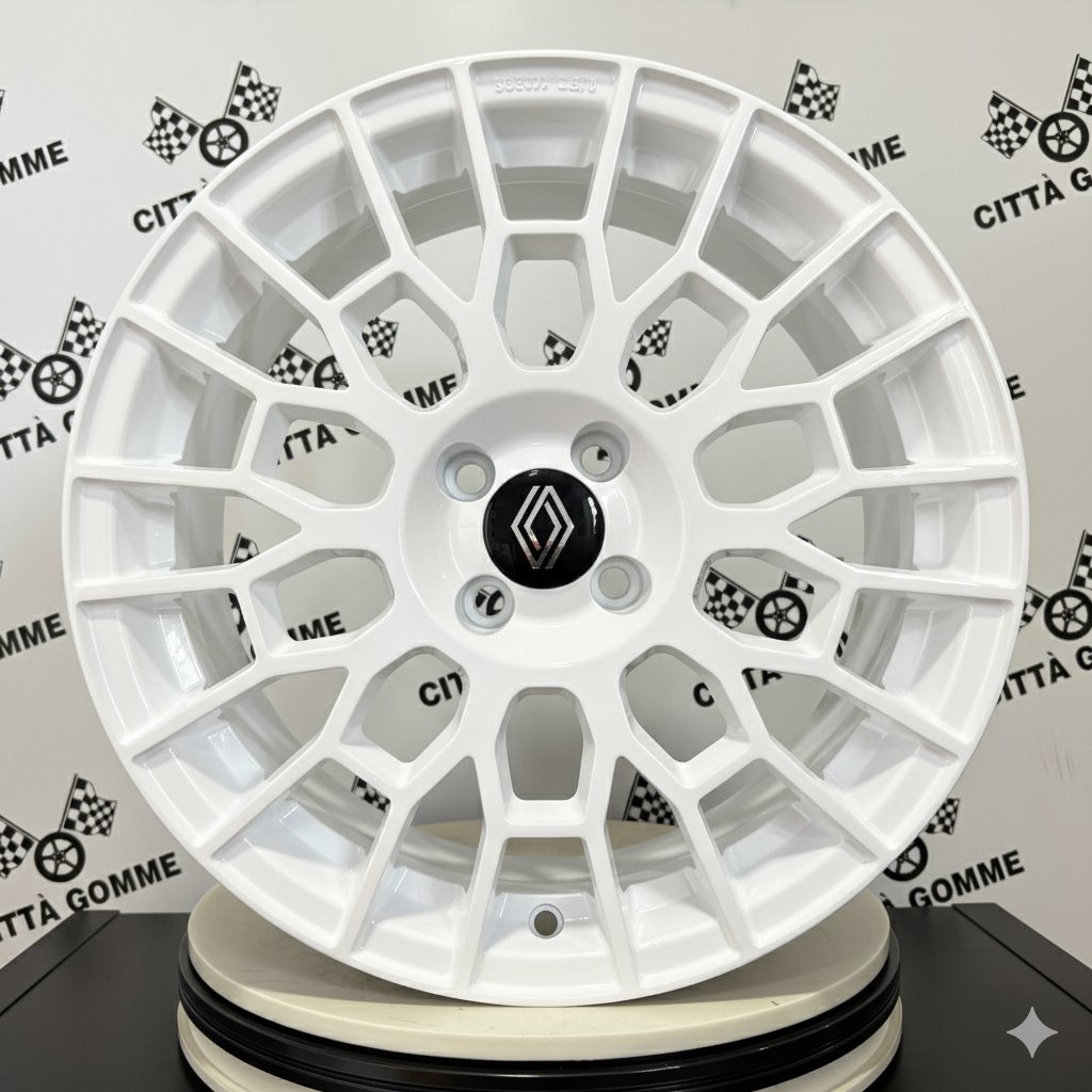 Set da 4 Cerchi in lega APX per RENAULT CAPTUR CLIO GRAND MODUS MEGANE MODUS SCENIC