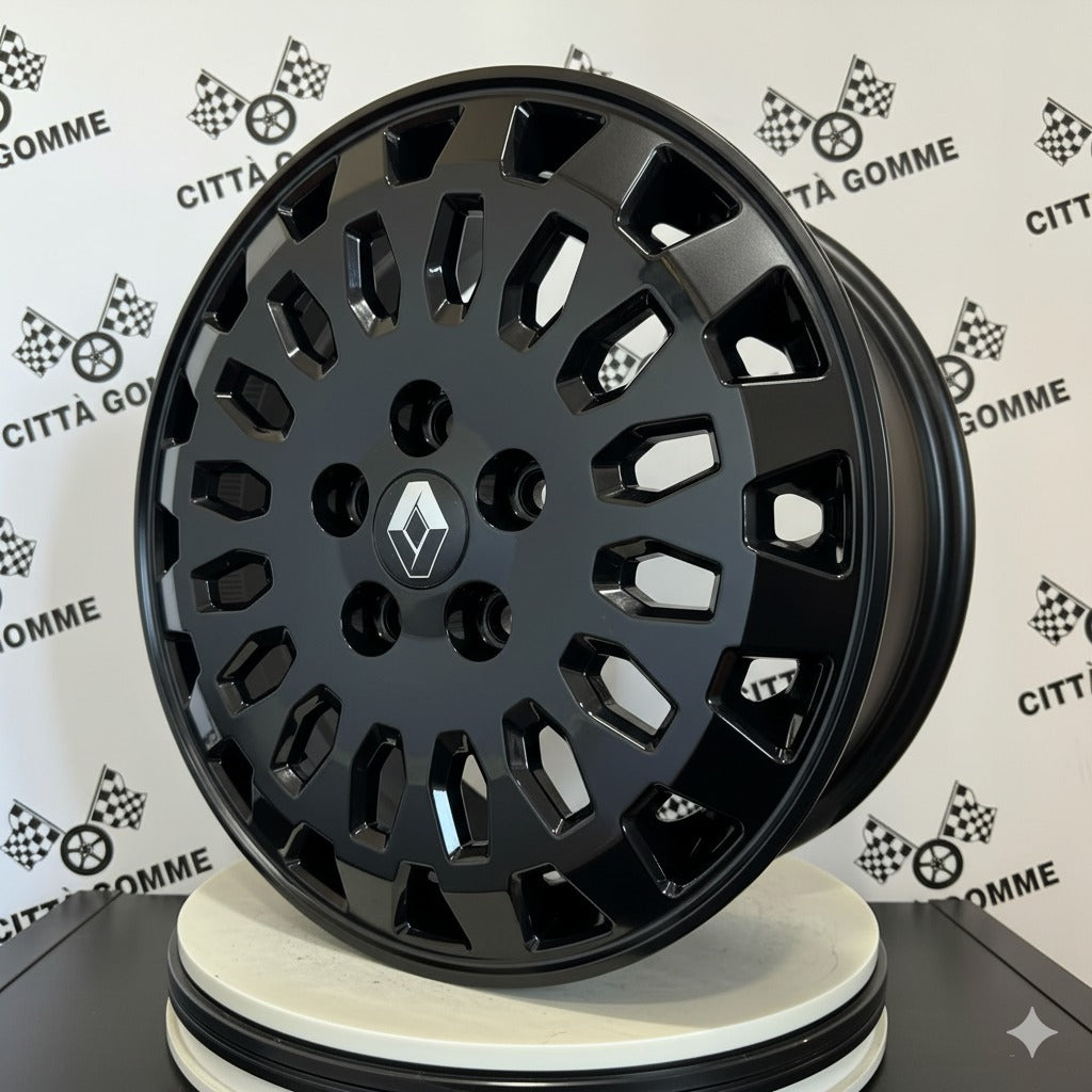 Set da 4 Cerchi in lega OVERLAND per RENAULT AUSTRAL ESPACE FLUENCE KANGOO III LAGUNA III MEGANE TRAFIC III