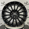 Set da 4 Cerchi in lega Msw30 per Toyota Auris Avensis C-hr Corolla Prius Rav4 Verso Camry Mirai