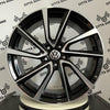 Set da 4 Cerchi in lega AC518 per  Volkswagen Golf 5 6 7 8 T-Roc Tiguan Eos Touran Caddy Jetta Beetle Sharan ID3 ID4 ID6