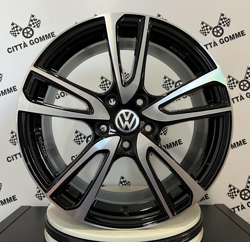 Set 4 Coprimozzi VW 65mm Con Aquila Tedesca | Compatibile Con 3B7 601 171 / 6U7 601 171