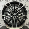 Set 4 Cerchi in lega Sparta per Volkswagen Golf 5 6 7 8 T-Roc Tiguan Eos Touran Caddy Jetta Beetle Sharan ID3 ID4 ID6