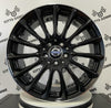 Set da 4 Cerchi in lega Msw30 per Volvo C30 C70 S40 S60 S80 S90 V40 V50 V60 V70 V90 XC40 XC60 XC70