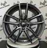 Set da 4 Cerchi in lega Evo per Seat Alhambra Ateca Altea Exeo Leon Tarraco Cupra Formentor