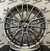 Set da 4 Cerchi in lega Speciale per BMW Serie 1 2 3 4 5 6 7 X1 X3 X4 Z3 Z4 in Doppia Misura