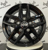 Set da 4 Cerchi in lega Msw40 Van per Nissan NV300 Juke X-Trail Pulsar Leaf Primera Almera Tino