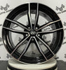 Set da 4 Cerchi in lega Swan per Hyundai iX20 iX35 i30 i40 Kona Ioniq Tucson Nexo Santa Fe Trajet Sonata