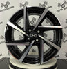 Set da 4 Cerchi in lega Msw80-4 per Hyundai i10 i20 Accent Atos Getz