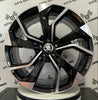 Set 4 Cerchi in lega Rebel per Skoda Karoq Kodiaq Octavia Superb Yeti Enyaq