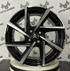 Set da 4 Cerchi in lega Msw80-4 per Citroen C2 C3 C4 Picasso C5 DS3 Berlingo