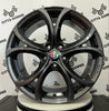 Set da 4 Cerchi in lega Tonale per Alfa Romeo Giulietta Giulia Brera 159 Stelvio Spider