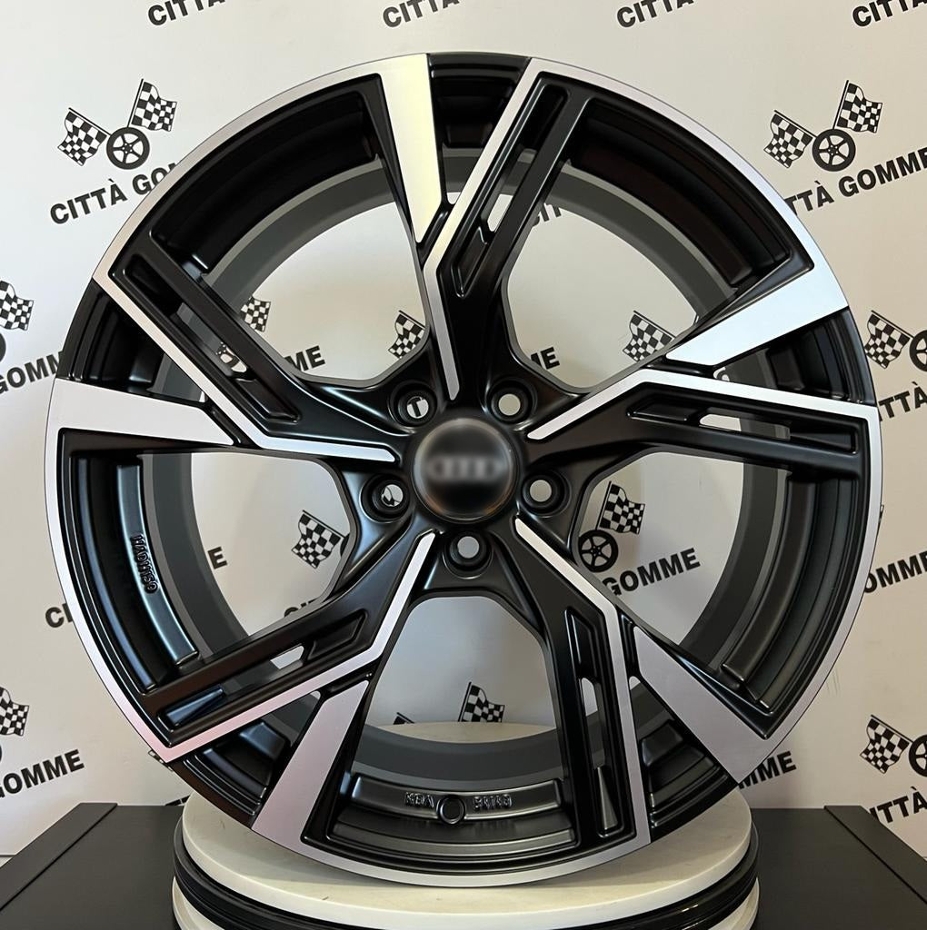 Set 4 Cerchi in lega Python per Audi A3 A4 A5 A6 A7 A8 TT Q2 Q3 Q5 Q7 Q8 E-Tron