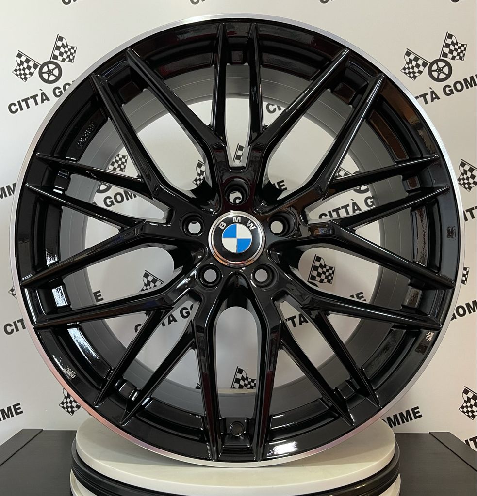 Set da 4 Cerchi in lega AF19 per BMW X1 2015> X2 X3 X4 Serie 5 2017> Serie 1 3 X5 X6  2019> Serie 2 Active / Gran Tourer