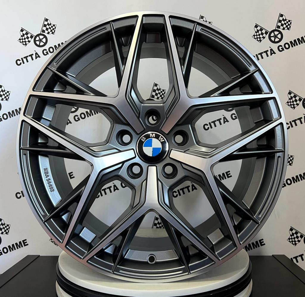 Set 4 Cerchi in lega Lunica per BMW X1 2015> X2 X3 X4 Serie 5 2017> Serie 1 3 X5 X6 2019> Serie 2 Active / Gran Tourer