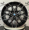 Set 4 Cerchi in lega Msw74 per BMW Serie 1 2 3 4 5 6 7 X1 X3 X4 Z3 Z4 Doppia Misura